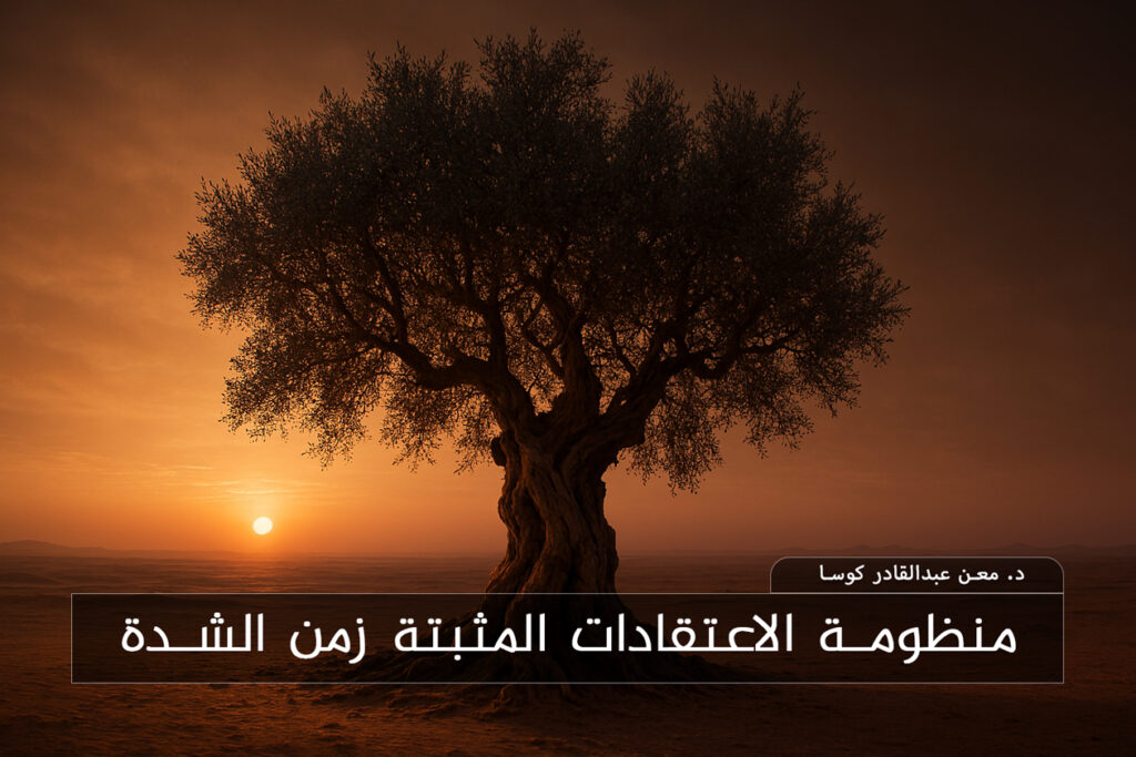 منظومة الاعتقادات المثبتة زمن الشدة